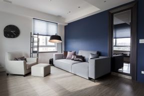  简约客厅背景墙装修图 2020简约客厅沙发设计 2020简约客厅沙发装饰图