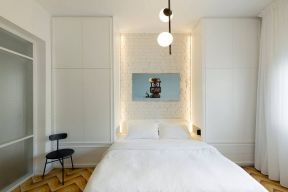 120平米卧室隐形床壁床装修案例图