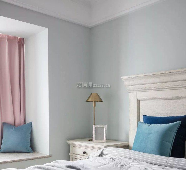 北欧现代风格100平米二居卧室装修设计图片