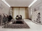 现代简约150平米复式客厅沙发茶几装修效果图