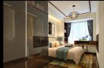 新中式风格160平米四居室卧室设计效果图