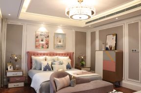 2023温馨家庭卧室装饰柜设计图片