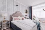 100平方法式家装卧室设计图片