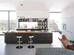 现代住宅敞开式厨房装修实景图