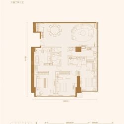 长安太和1号楼户型图