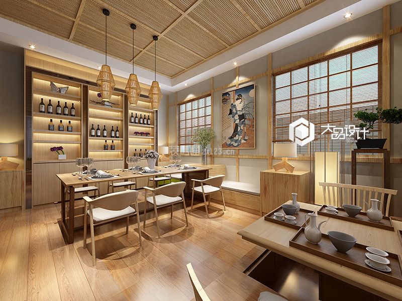 2020日式别墅餐厅装修图片 2020日式风格餐厅设计 