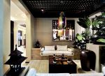 东南亚风格休闲客厅装修设计效果图大全 