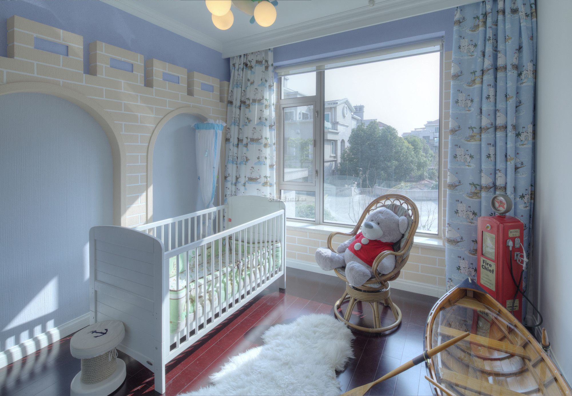 大房子婴儿卧室简单装修设计图片