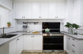2023北欧风格三居室厨房搭配设计图片