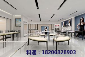 珠宝店设计 珠宝展柜是珠宝店第一视觉的亮点