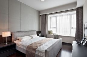 98平米现代风格卧室飘窗设计赏析