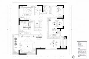 昆明建工新城110平米新中式风格 三代同堂的幸福