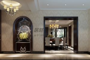 天津首府136栋欧式风格368平米装修设计案例赏析