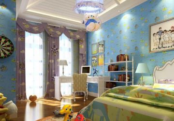 欧式风格装修设计儿童房装修