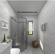北欧风格130平米三居卫生间淋浴房装修效果图