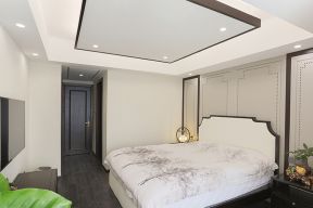 缇香郦城160平新中式卧室设计