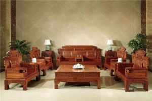 欧式古典实木沙发