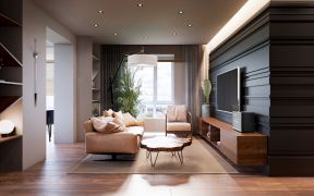 2020简约单身公寓装修效果图 单身公寓室内