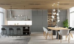 单身公寓装潢效果图 2020单身公寓厨房设计