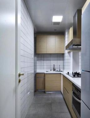 小户型现代简约厨房 2020现代简约厨房装修实景图