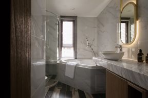 2020卫生间浴室装修图片 浴室浴缸图片设计 