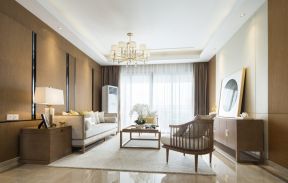 时尚现代客厅装修效果图 2020现代客厅沙发设计效果图 
