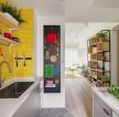38平米小户型样板房厨房墙砖颜色效果图