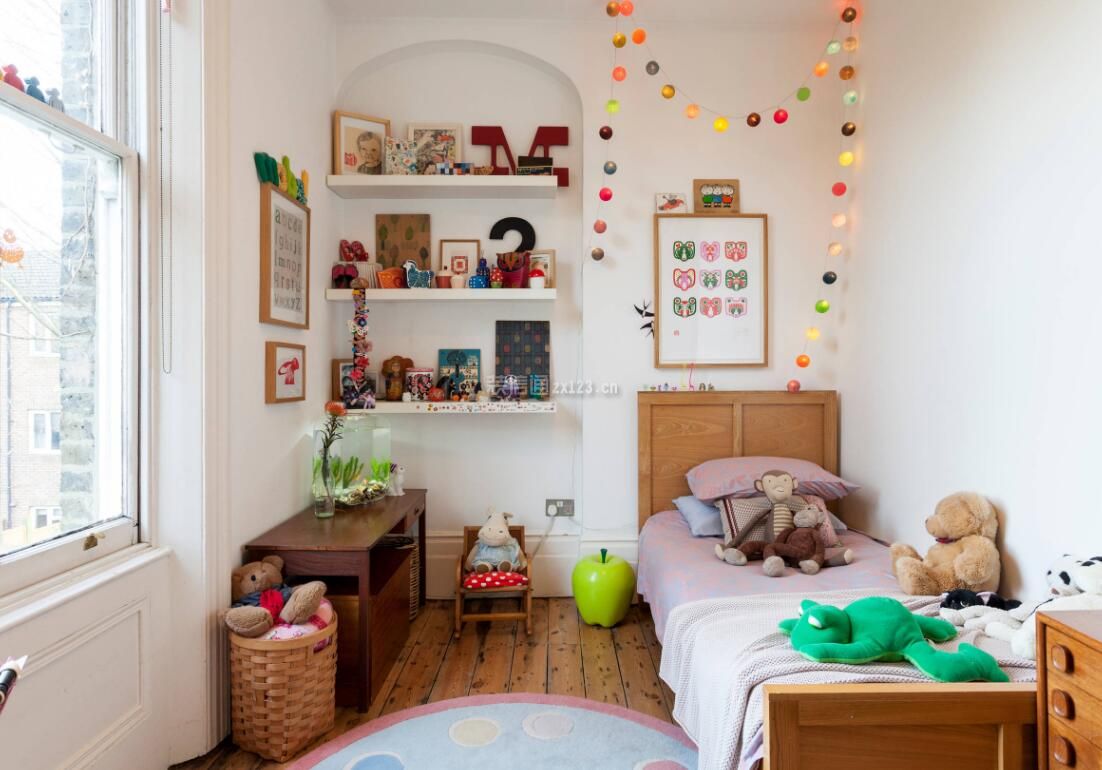 小户型欧式儿童房屋设计图片