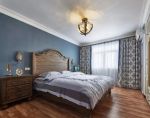 105平方欧式风格房子卧室木地板设计图