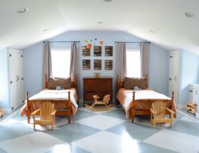 儿童小卧室 儿童房地板图片 儿童房地板效果图