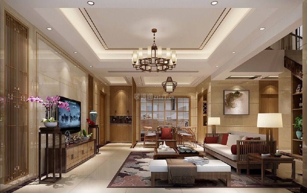  日式客厅设计图片 2020日式客厅效果图