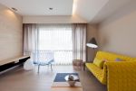 118平米房子黄色沙发装修设计图一览