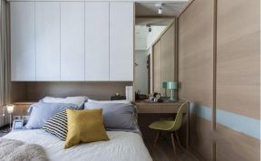 水岸名筑现代简约88平二居室卧室装修案例