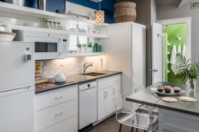 2020一居室厨房设计效果图片 2020一居室厨房装修图片 