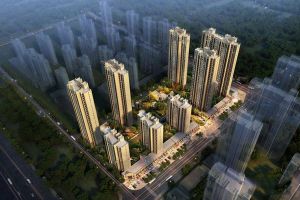郑州东润玺城小区装修案例 建筑与自然的有机融合