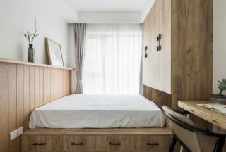 118平米日式风格房子榻榻米床设计图