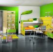 儿童房室内家具装修设计实景效果图