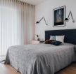 北欧风格卧室床头壁灯装饰设计图片