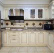 欧式风格200平米跃层厨房装修实景图片