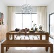 联排别墅室内实木餐桌设计图赏析2023