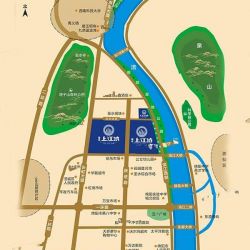 福星·上江城交通图