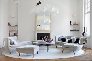 北欧简约风格客厅创意沙发装饰设计图片
