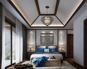 2020传统中式卧室房装修图片 纯中式卧室装修