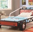 儿童房间创意汽车床装修效果图片大全