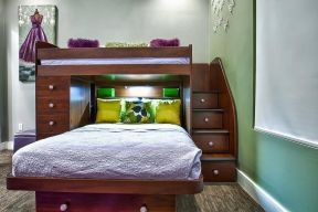 儿童房间室内子母床装修效果图片大全2023