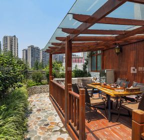 森宇音乐花园300㎡简美风格阳光房装修效果图-每日推荐