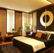 东南亚家装主卧室床头造型设计图片