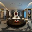 颐和盛世420㎡中式别墅客厅装修360度全景效果图