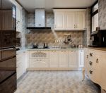 鲁能领秀城90平米两居室简欧风格厨房装修效果图