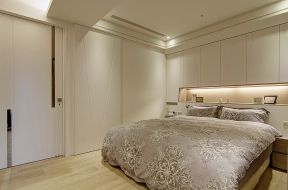 绵阳120平房子白色卧室设计装修效果图